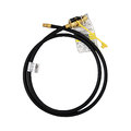 Marshall Excelsior Marshall Excelsior MER14TCQD-72P Quick Connect LP Hose with Shut-Off Valve - 72" MER14TCQD-72P